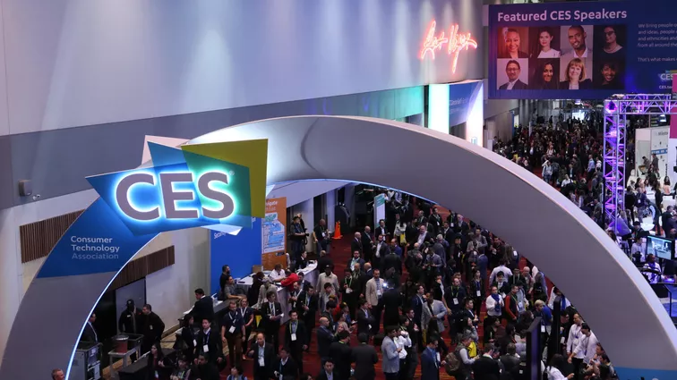 A picture of last year’s CES event, which appeared to be rather packed. From CNET.com

