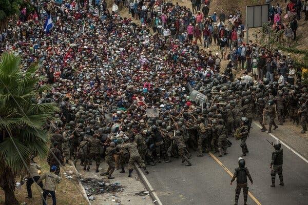 Migrant Caravan Currently in Guatemala Angered