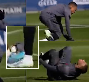 Kylian Mbappe Injured At Practice
