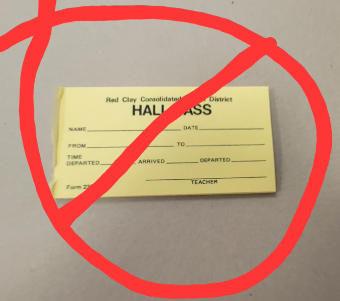 New Virtual Hall Pass Being Utilized