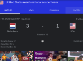 US vs Netherlands World Cup