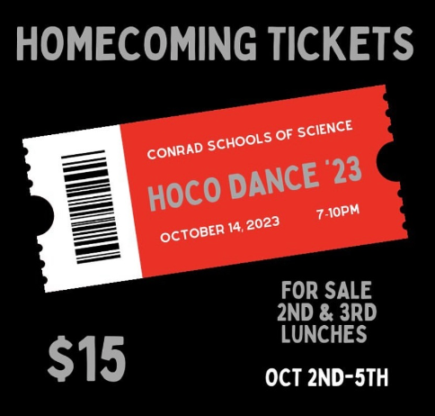 Homecoming Tickets Sale