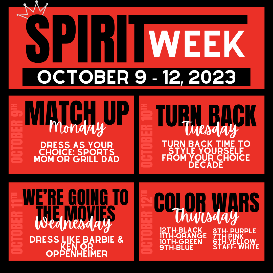 Conrad’s Spirit Week