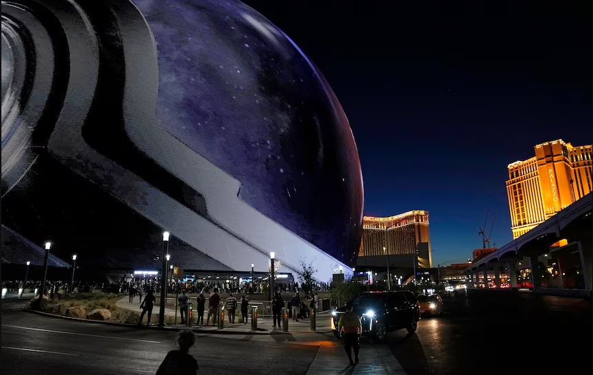Las Vegas Hosts First Show In “The Sphere”